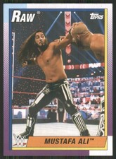 2021 Topps Heritage WWE #27 Mustafa Ali 48844