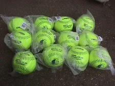 1 Dozen (12) Worth USSSA Super Gold Dot Extreme Softballs