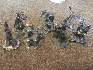 Tudor Mint Myth & Magic figures x 7 (bundle 1)