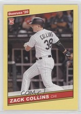 2020 Panini Donruss Retro 1986 Yellow Zack Collins (Base) #247 Rookie RC 00gy