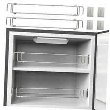 RV Refrigerator Tension Rods, Adjustable Matal Fridge Bar RV Fridge 2 Pack
