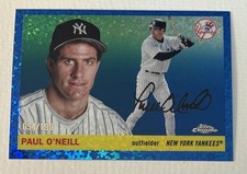 Topps Chrome Platinum 2025 Paul O'Neill Blue Mini Diamond #316- #/199 Yankees