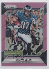 2016 Panini Prizm Pink Prizm Brent Celek #97 0pm