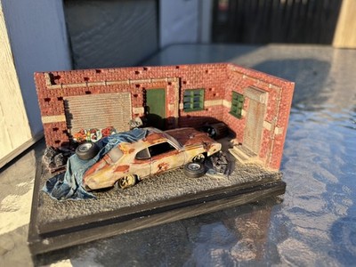 1969 Pontiac GTO Rusty Weathered Custom 1/64 Diecast Project Car Barn Find M2