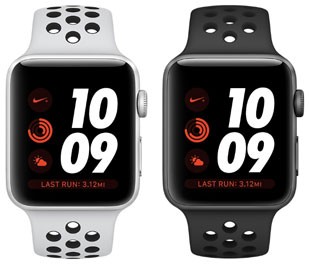 Apple Watch Series 3 42mm (GPS) Nike Edition Aluminum Case - Used Poor