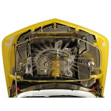 Lower Hood Washer Grille For 2010-2015 Chevy Camaro Stainless Steelperforated