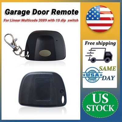 MultiCode 3089 300mhz 10 Code Switch Gate Garage Remote Control For Linear 