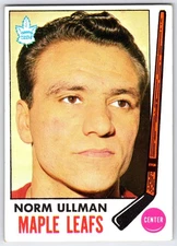 1969-70 Topps #54 - Norm Ullman Toronto Maple Leafs (EX) *HGCARDS*