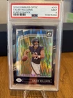2024  Optic - Rated Rookie Caleb Williams #201 Purple Shock Prizm (RC)