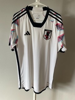 Japan 2022 Away Soccer Jersey adidas HF1844 World Cup Football Shirt Size L