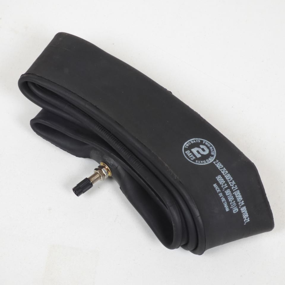 Chambre à air renforcée 80/100-21 pour éviter les pincements sur jante moto
