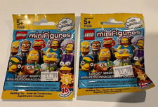 2 Blind Bags LEGO 71009 Minifigures The Simpsons Series 2 Unopened Brand New