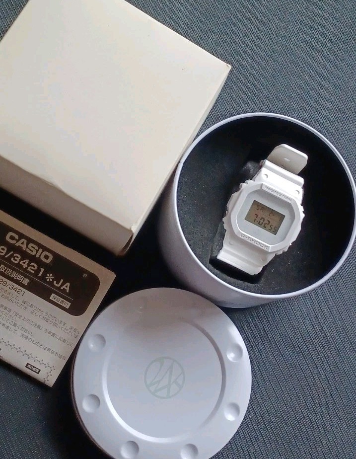 Casio G-SHOCK × 24karats Exile Watch Dw-5600vt White Limited 