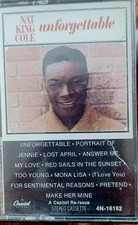 Unforgettable: Songs by Nat King Cole by Nat King Cole Cassette