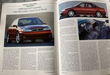 1998 Ford Contour Svt V6 3 Pg Review