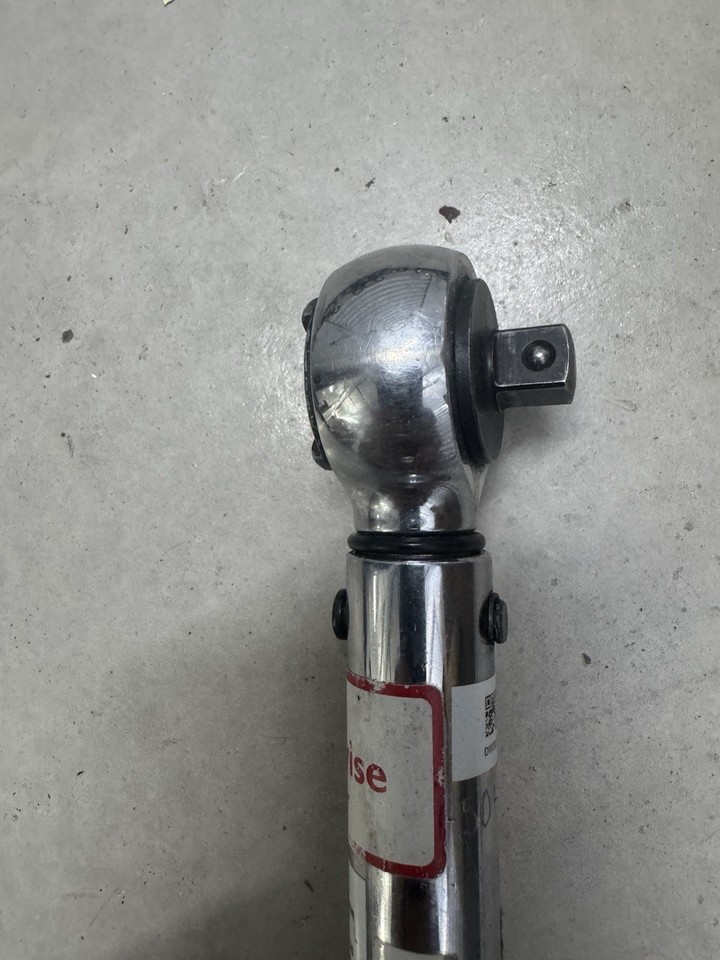 CRAFTSMAN 44593 MICROTORK TORQUE WRENCH 3/8" 44593-9 Made In USA 25-250 ...
