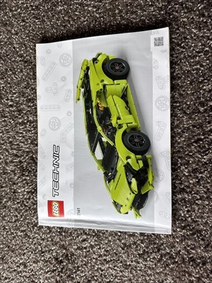 LEGO Technic: Lamborghini Huracan Tecnica 42161  Instructions Manual Only