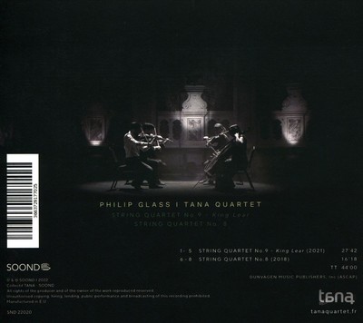 PHILIP GLASS STRING QUARTET N NEW CD