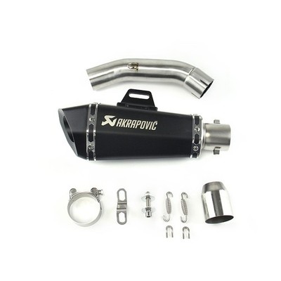 Exhaust Mid Link Pipe Muffler Tip Modified For Duke 390 ADV 390 Svartpilen 401