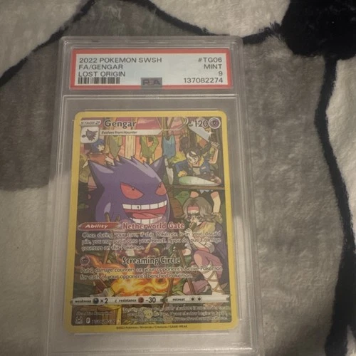 Gengar lost origins Pokémon card.
