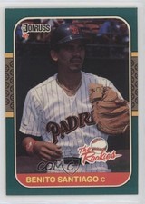 1987 Donruss The Rookies Box Set Benito Santiago #44 2k3
