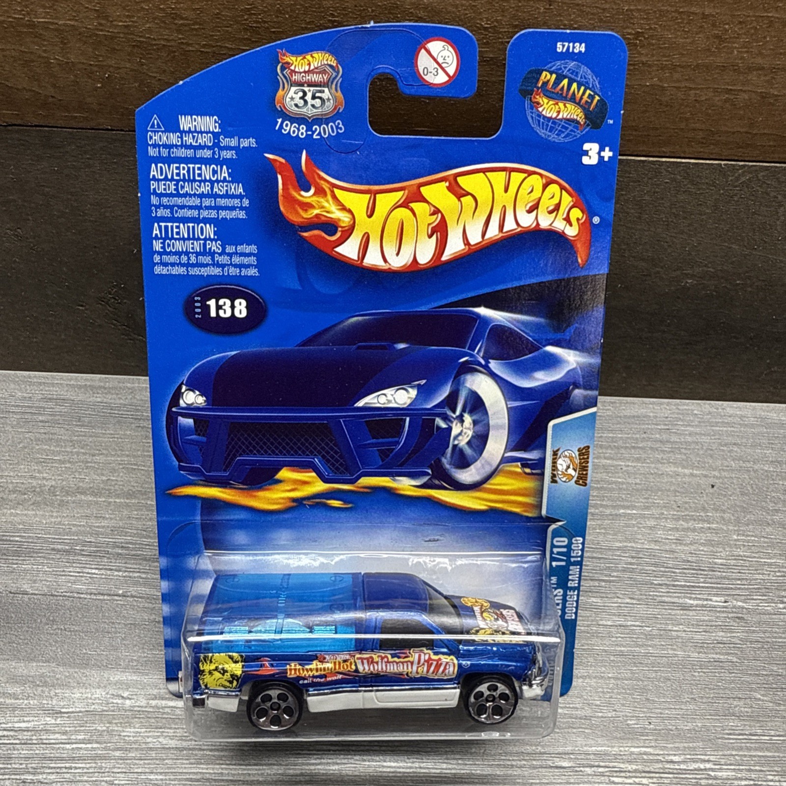 2003 Hot Wheels Work Crewsers Dodge Ram 1500 #138 - Buy 2 Or More Get 50% Off