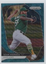 2020 Panini Prizm Teal Wave Prizm Sean Manaea #84 05up
