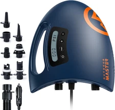 OutdoorMaster 20PSI High Pressure SUP Air Pump Shark Intelligent DualStage Infla
