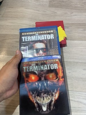 The Terminator (Blu-ray, 2009, W/Lenticular Slipcover) Schwarzenegger,