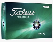 BRAND NEW - Titleist AVX White - 12pk Golf Balls