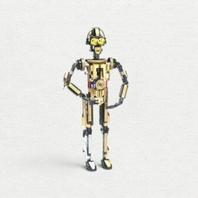 LEGO 8007 Technic Star Wars C-3PO Plastic Complete Set Toy Building Blocks