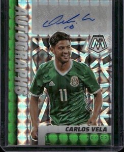 2018 Panini National Treasures - Century Materials Carlos Vela #CE-CVE