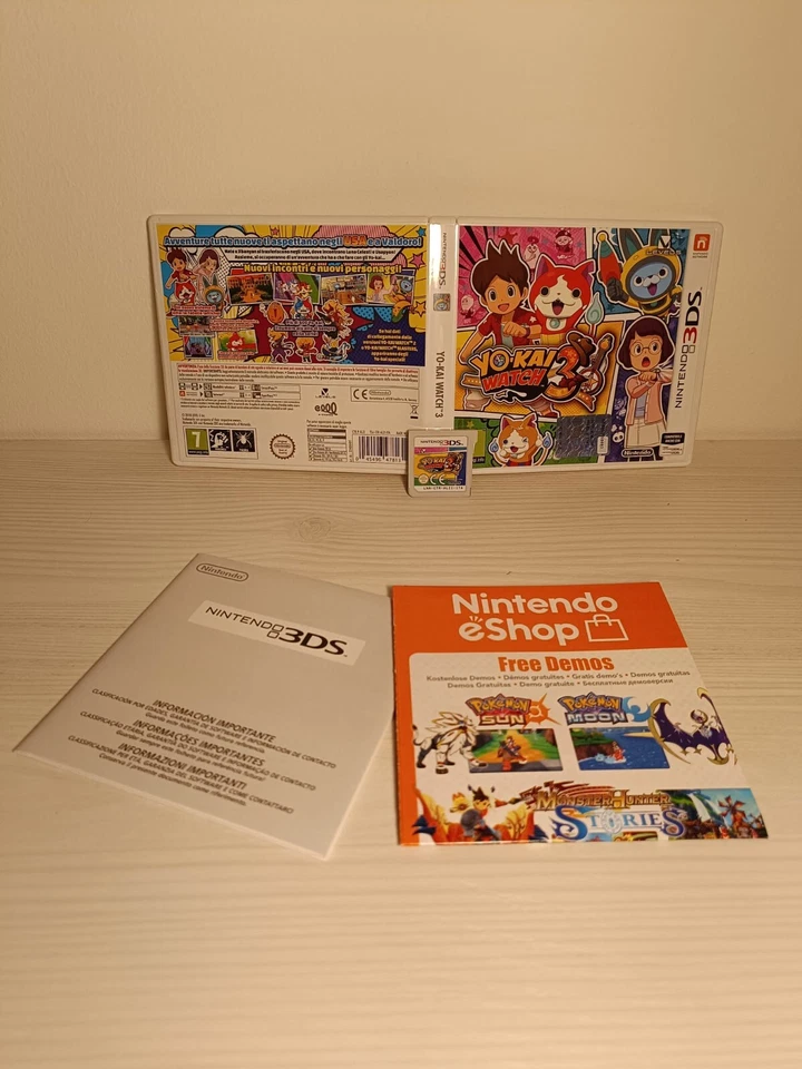 YO-KAI WATCH 3 - NINTENDO 3DS - PAL ITA - COMPLETO, foto 1 di 5