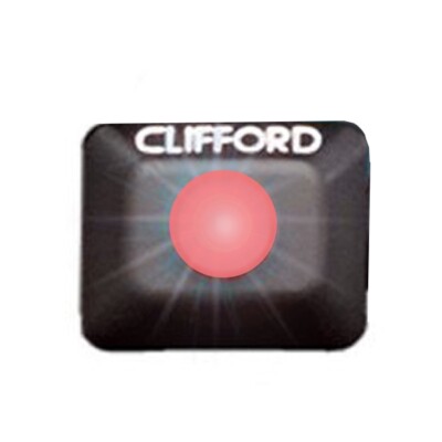 Directed Electronics 905235 G4/G5 style Red LED w/ rectangular flush mount bezel