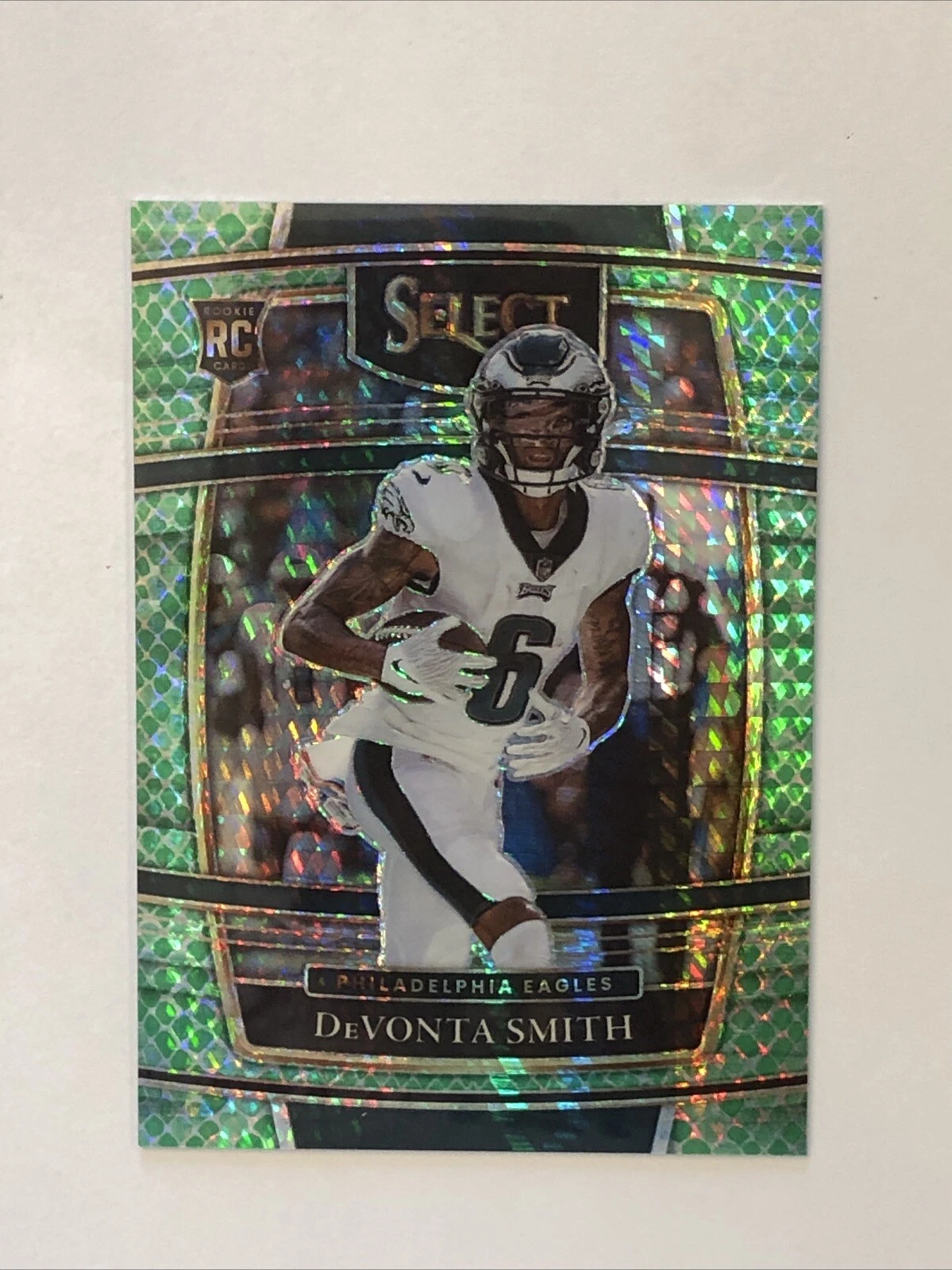 2021 Select- #49 Devonta Smith Concourse Dragon Scale Prizm /89 (RC)