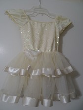 Curtain Call Sequined Dance/Dress-up/Princess Costume-Size CSM-VGC