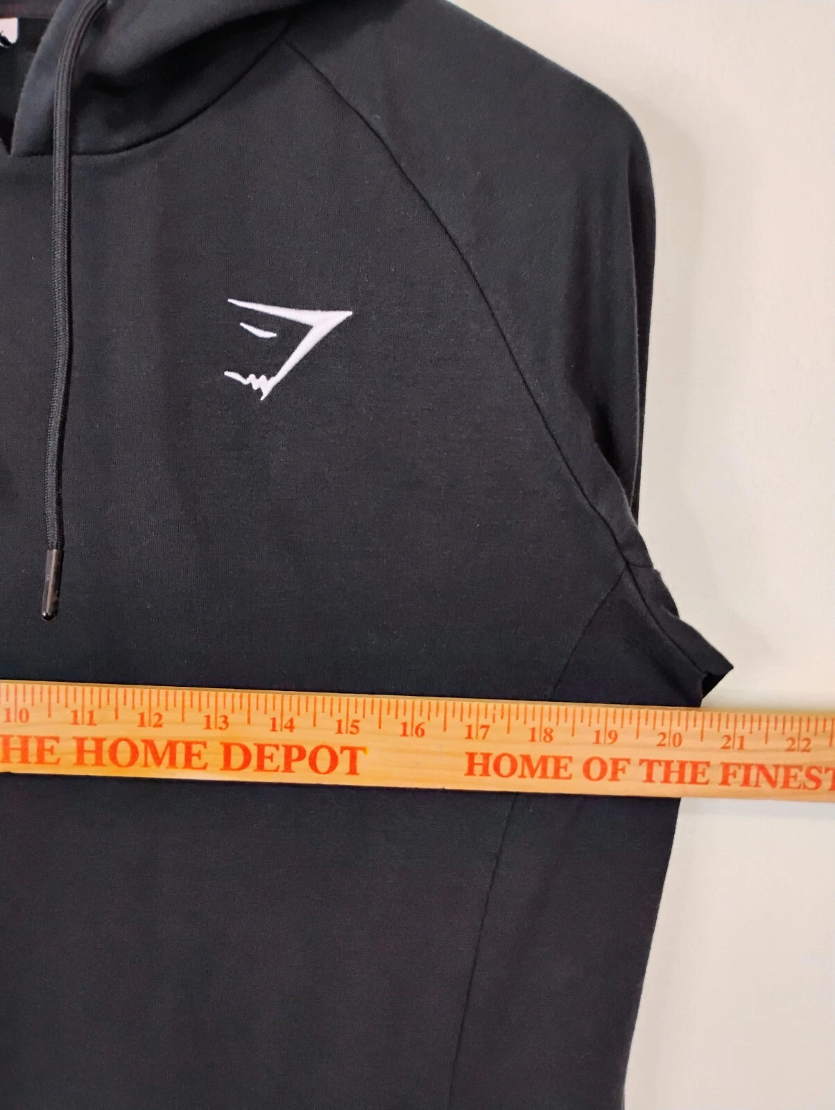 gymshark long sleeve gym workout pockets hoodie