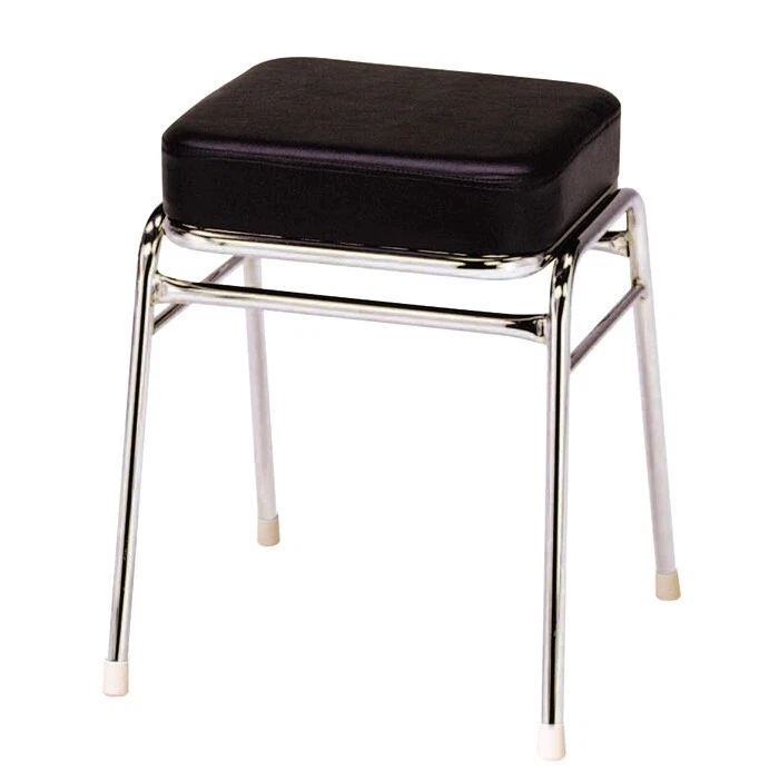 Arcade Game Stool Chair Taito VIWLIX Thick Cushion Type TC1-49M Leather Orange - Image 2 of 4