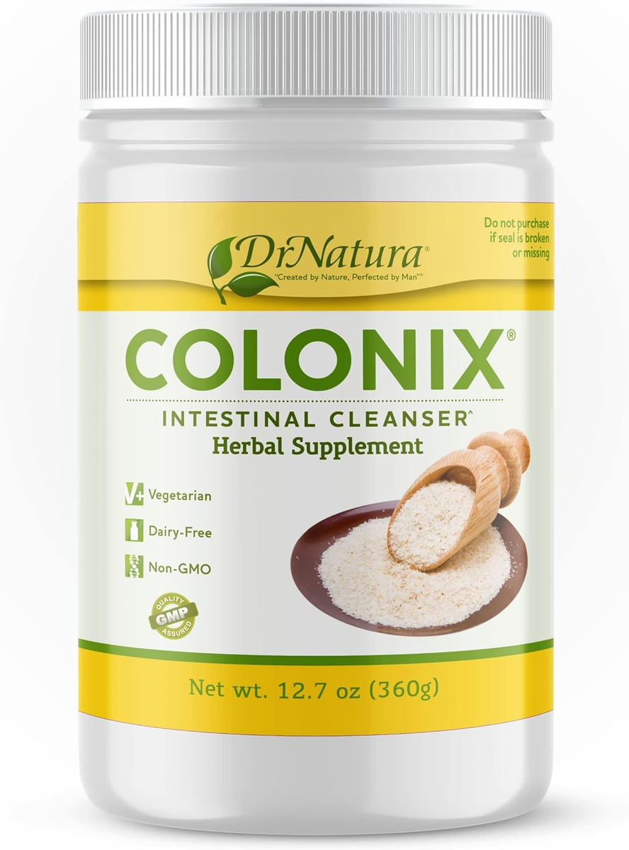 Colonix Intestinal Cleanser, All-Natural Daily Fiber, Colon Detox