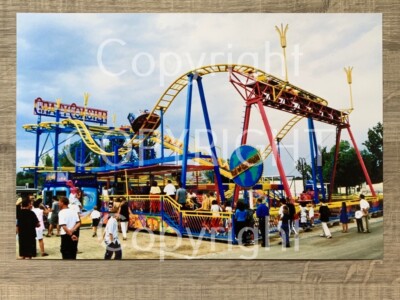XXL Foto CRAZY COASTER Gormanns 2000 - Kirmes Modellbau Schausteller Achterbahn