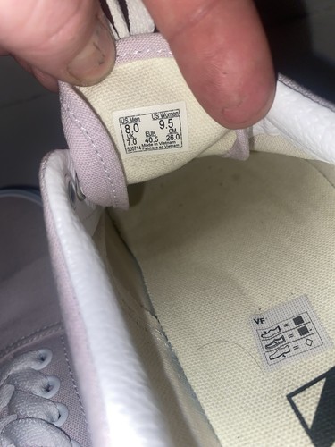 Vans Era Stacked Platform Pastel sneakers womens size 9.5 grunge whimsy goth - Picture 11 of 14