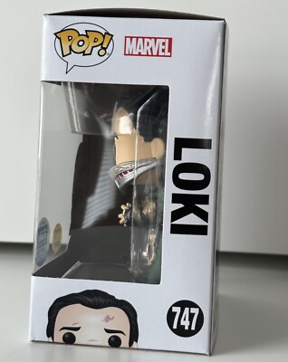 funko POP 747 ロキ　（ファンコショップ限定・蓄光版） Avengers Funko POP! Limited Edition Loki 747 w/Tesseract GITD