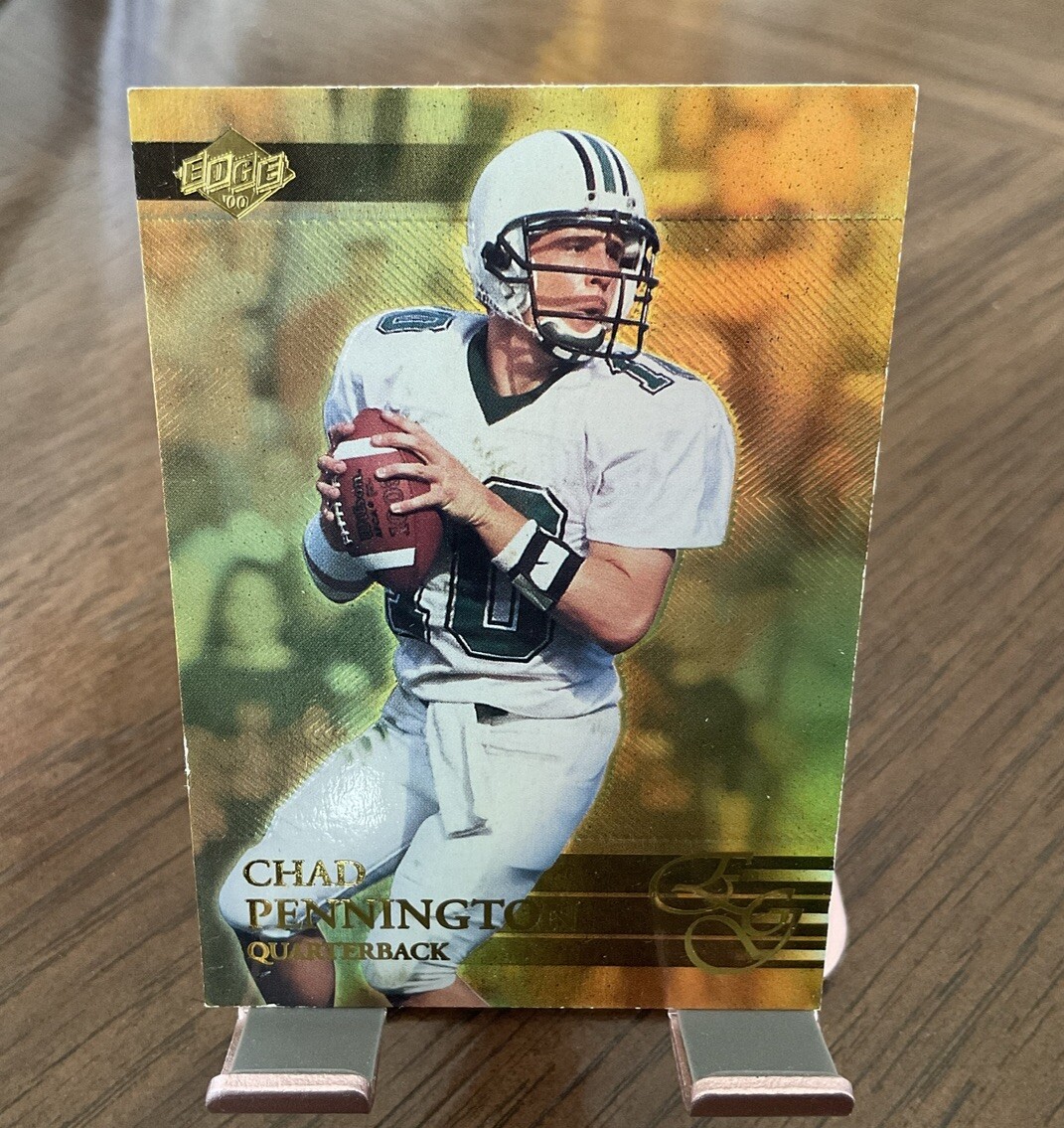2000 Collector's Edge EG #101 Chad Pennington Gold Rookie RC Dolphins