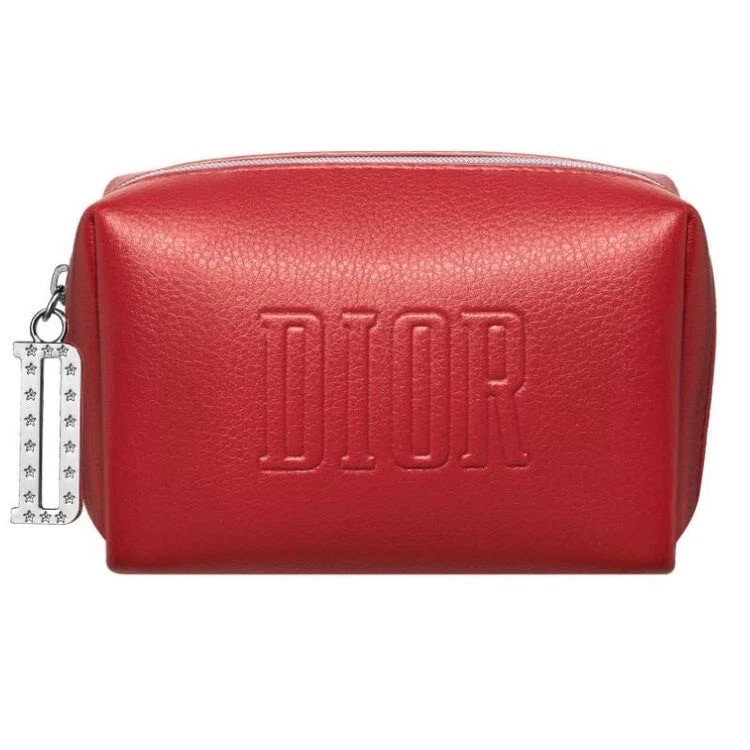 Pochette trousse rectangulaire rouge DIOR édition limitée