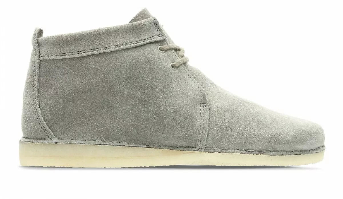 Clarks Originals Mens Trek - Ashton Boot Grey Suede UK 7,8,9,10 G |