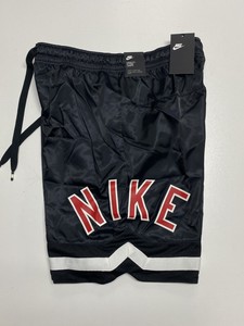nike air satin shorts black