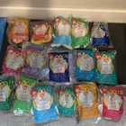 McDonald's TY Teenie Beanie Babies Complete Set Of 16 2000 Vintage Sealed