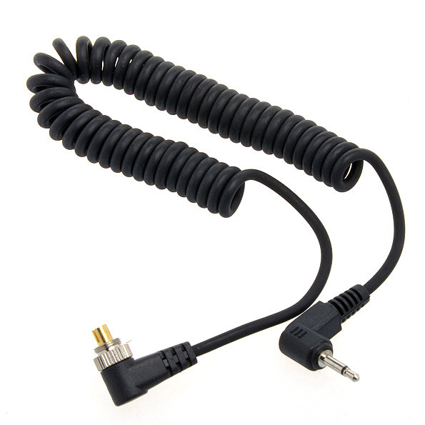 2.5mm Minijack Pin Male to Male Flash PC Sync Cable Cord / Extendable