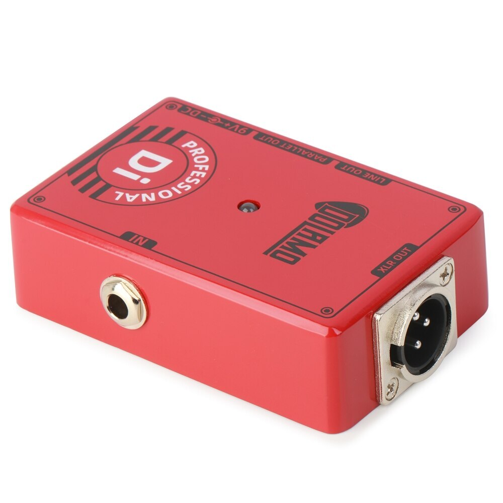 D-7 Professional DI Box Guitar Effect Pedal with Ground Lift