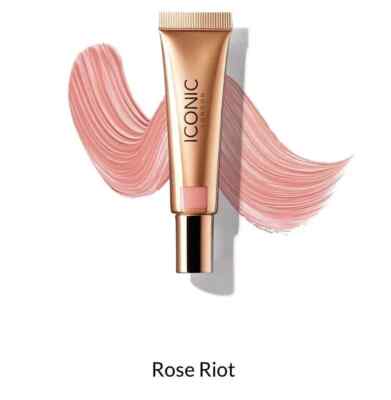 ICONIC LONDON  Sheer Blush - Rose Riot 12,5ml Liquid Cheek Rouge NEU